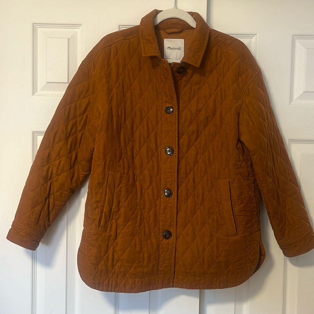 Madewell Corduroy Quilted Barn Chore Jacket